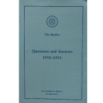 Questions and Answers 1950-1951, The Mother